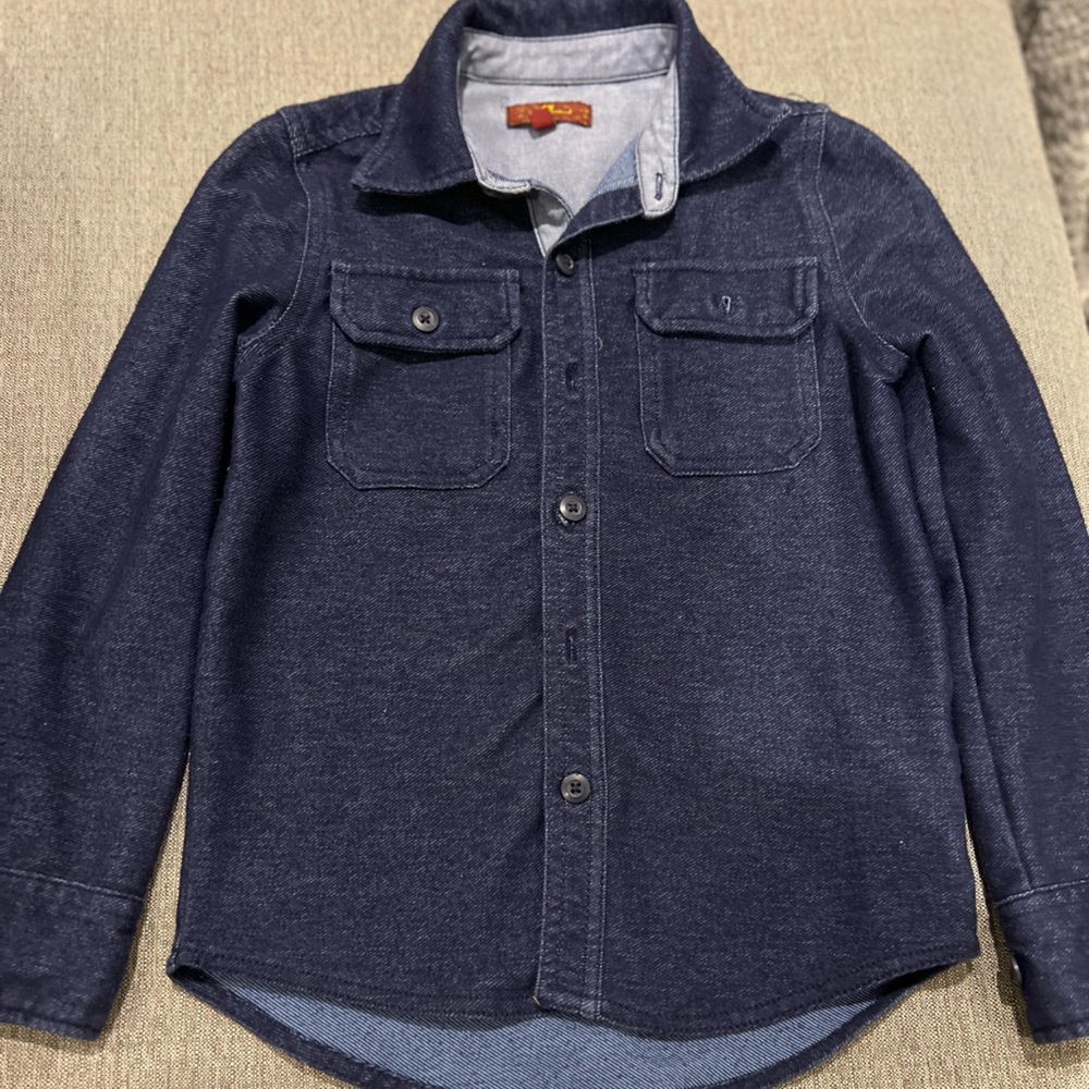 Kids 7 for all mankind denim shirt